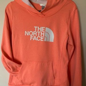 North Face hoodie .